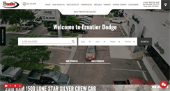 Desktop Screenshot of frontierdodge.com